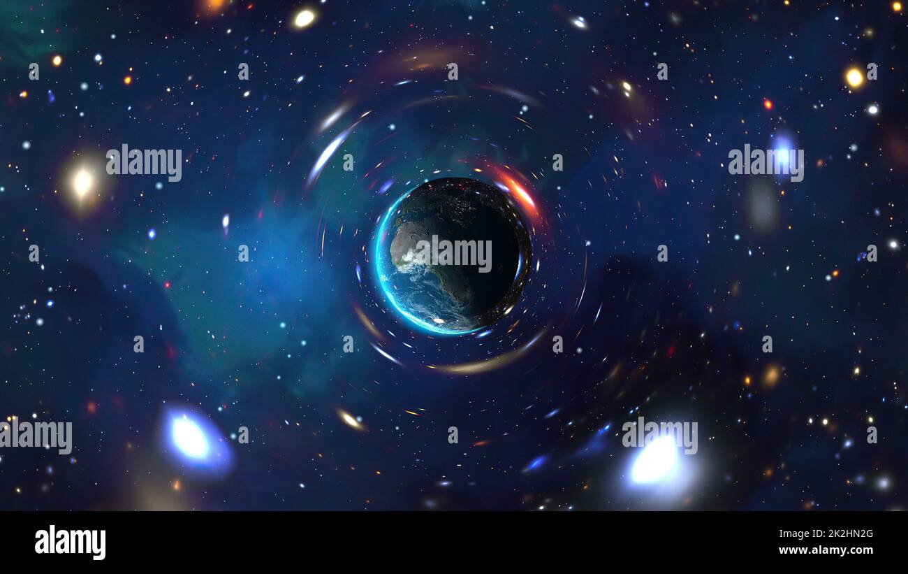 Planet Earth Seen From Space Stock Photo - Alamy