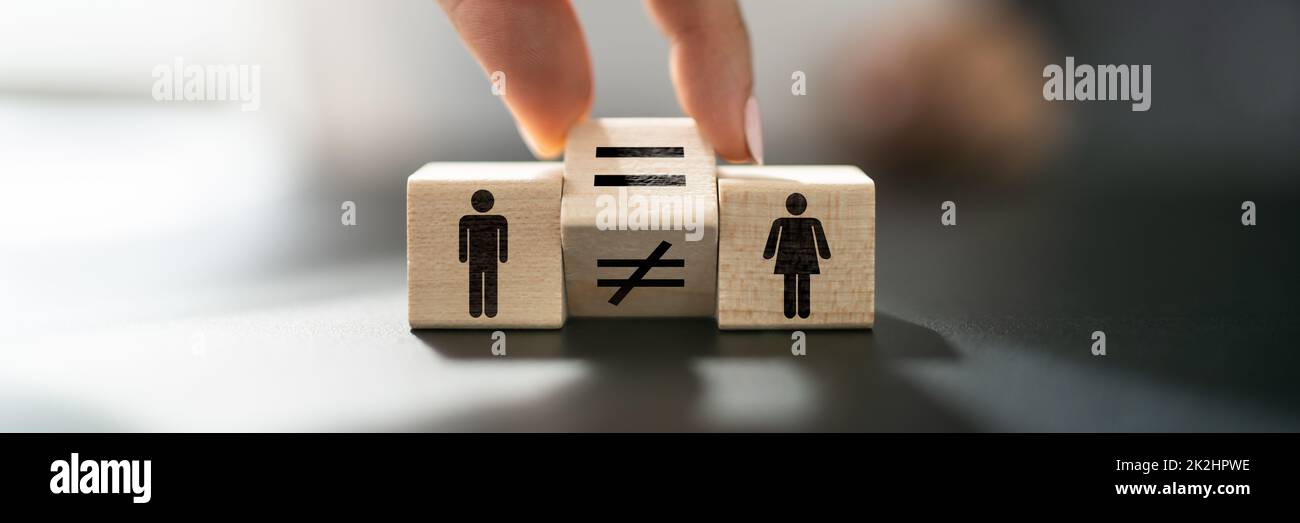 Gender Equality And Parity Law. Equal Pay Stock Photo Alamy