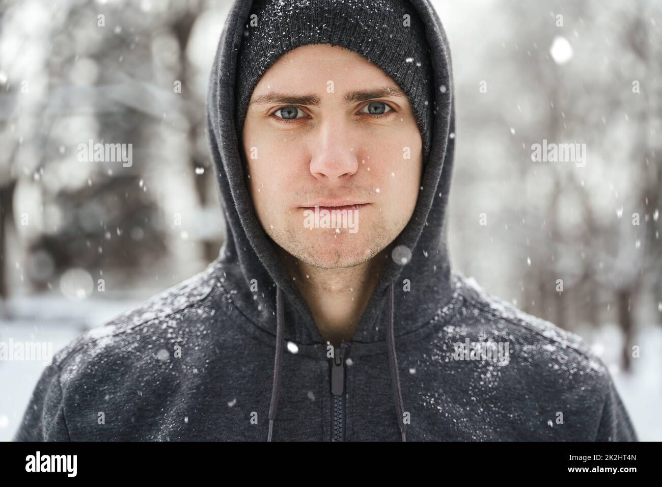 Man wearing hoodie hires stock photography and images Alamy