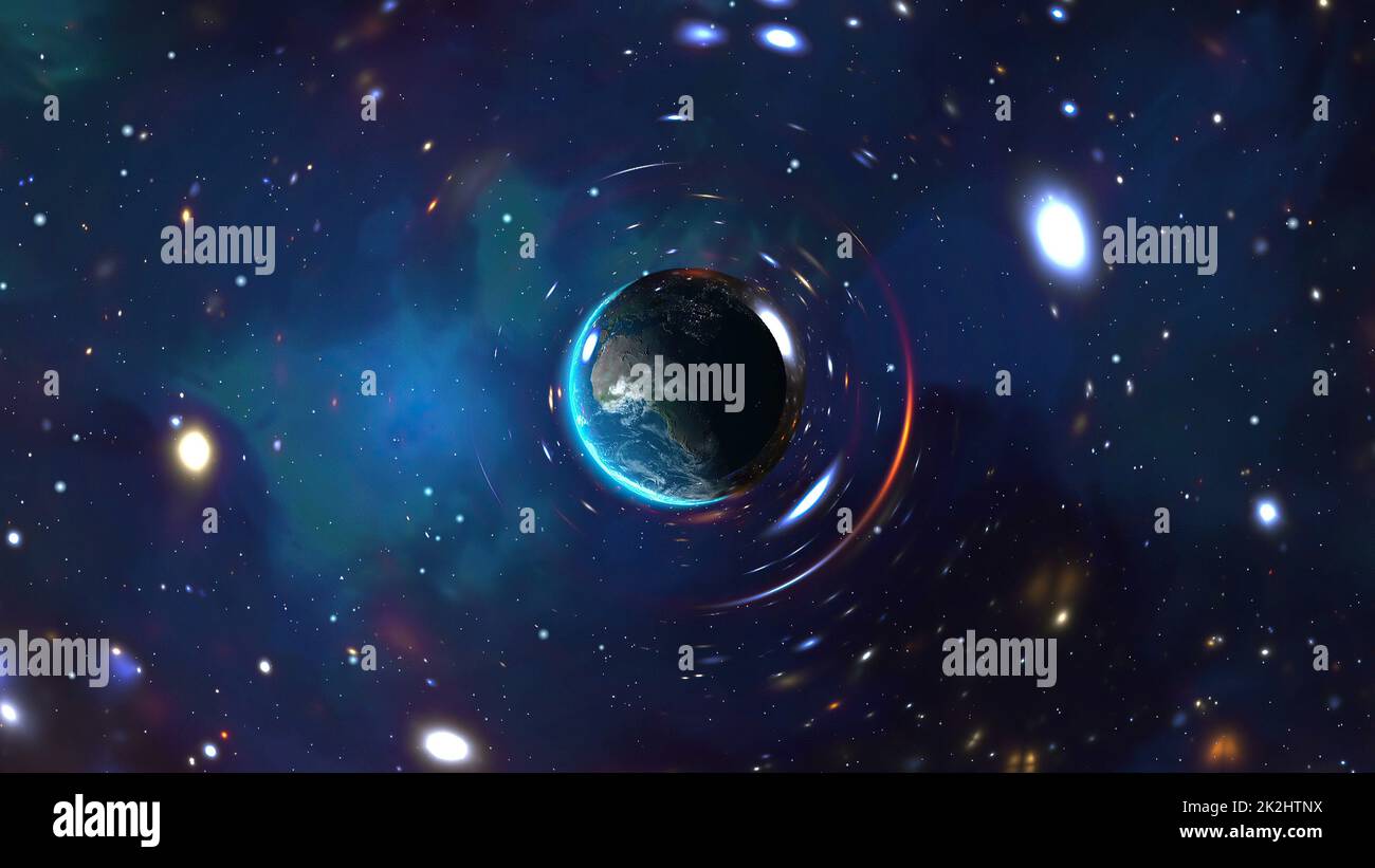 Planet Earth Seen From Space Stock Photo - Alamy