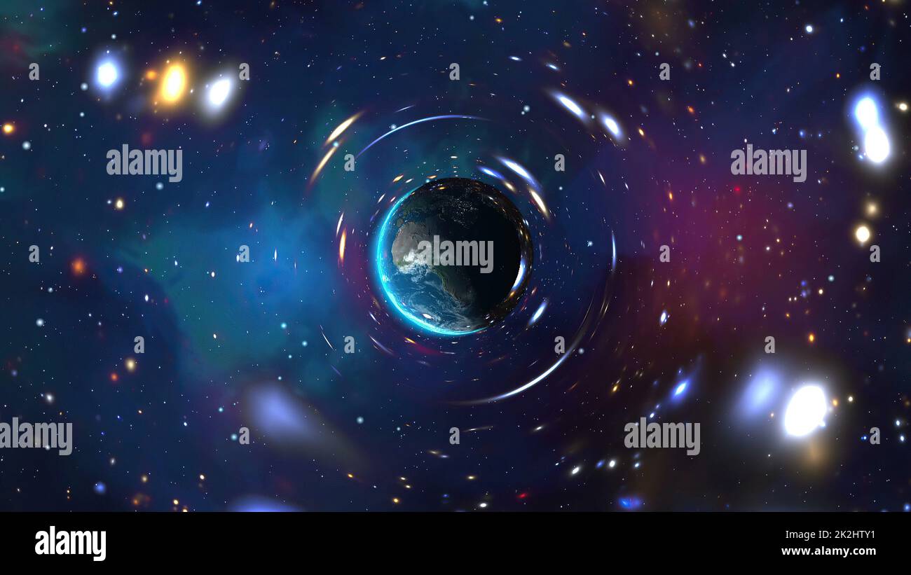 Planet Earth Seen From Space Stock Photo - Alamy