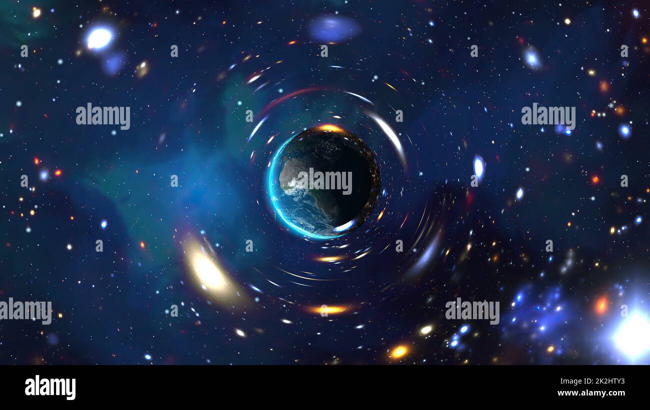 Planet Earth Seen From Space Stock Photo - Alamy