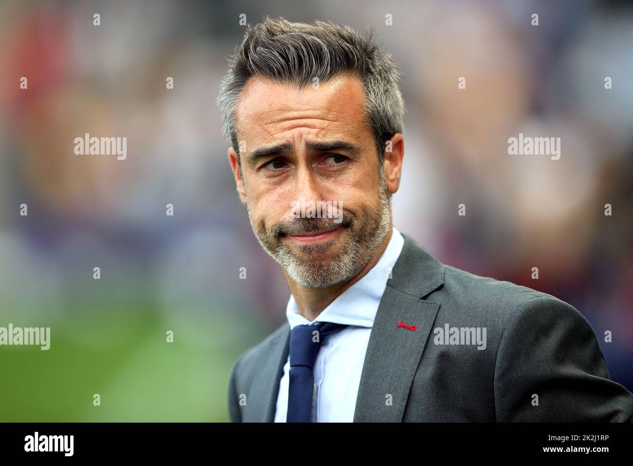 File photo dated 08-07-2022 of Spain head coach Jorge Vilda. Spanish football's governing body has condemned the resignation of 15 players from their senior women's national team in protest at head coach Jorge Vilda. Issue date: Friday September 22, 2022. Stock Photo