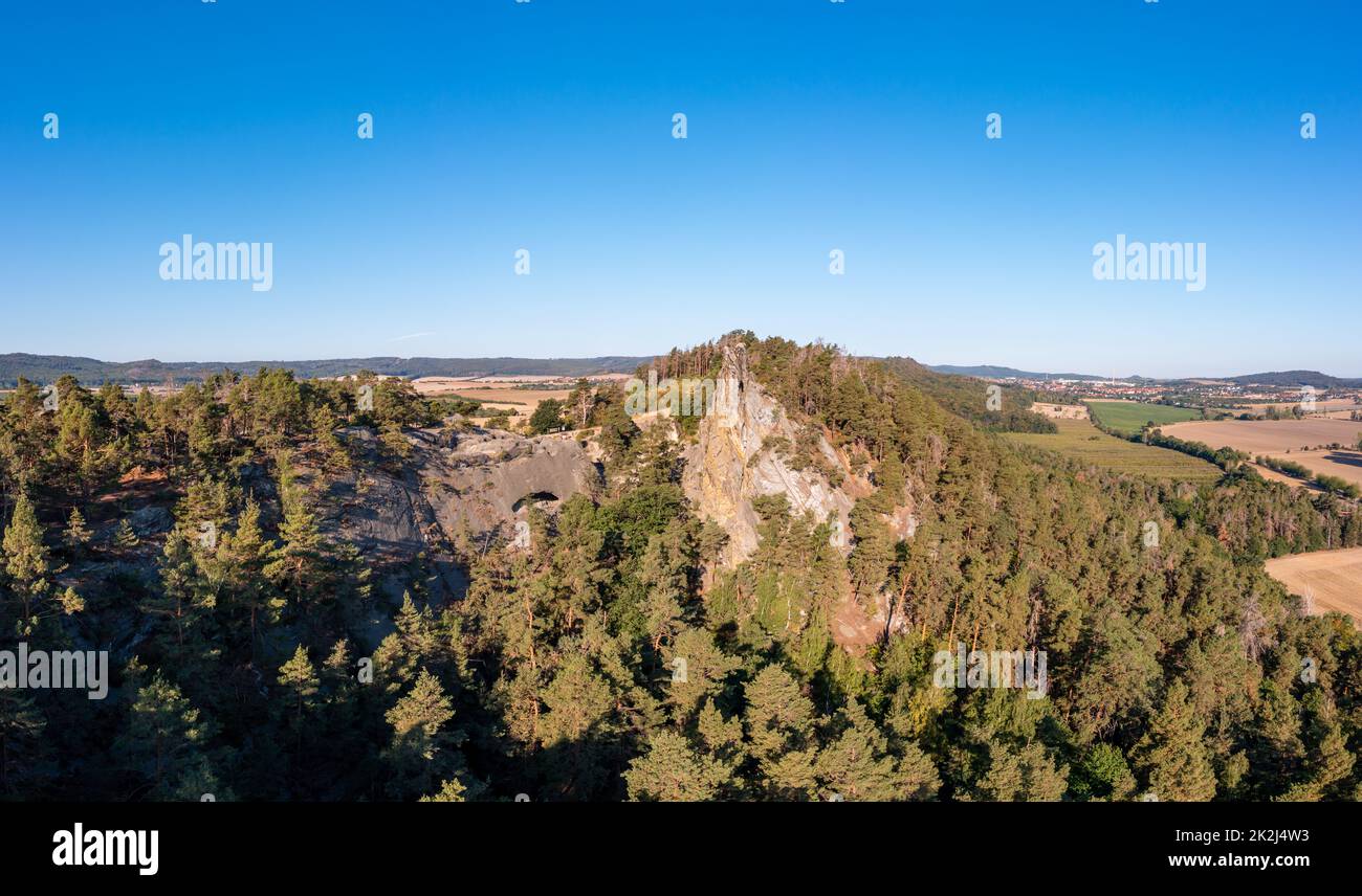 Luftbild Timmenrode Harz Teufelsmauer Stock Photo Alamy