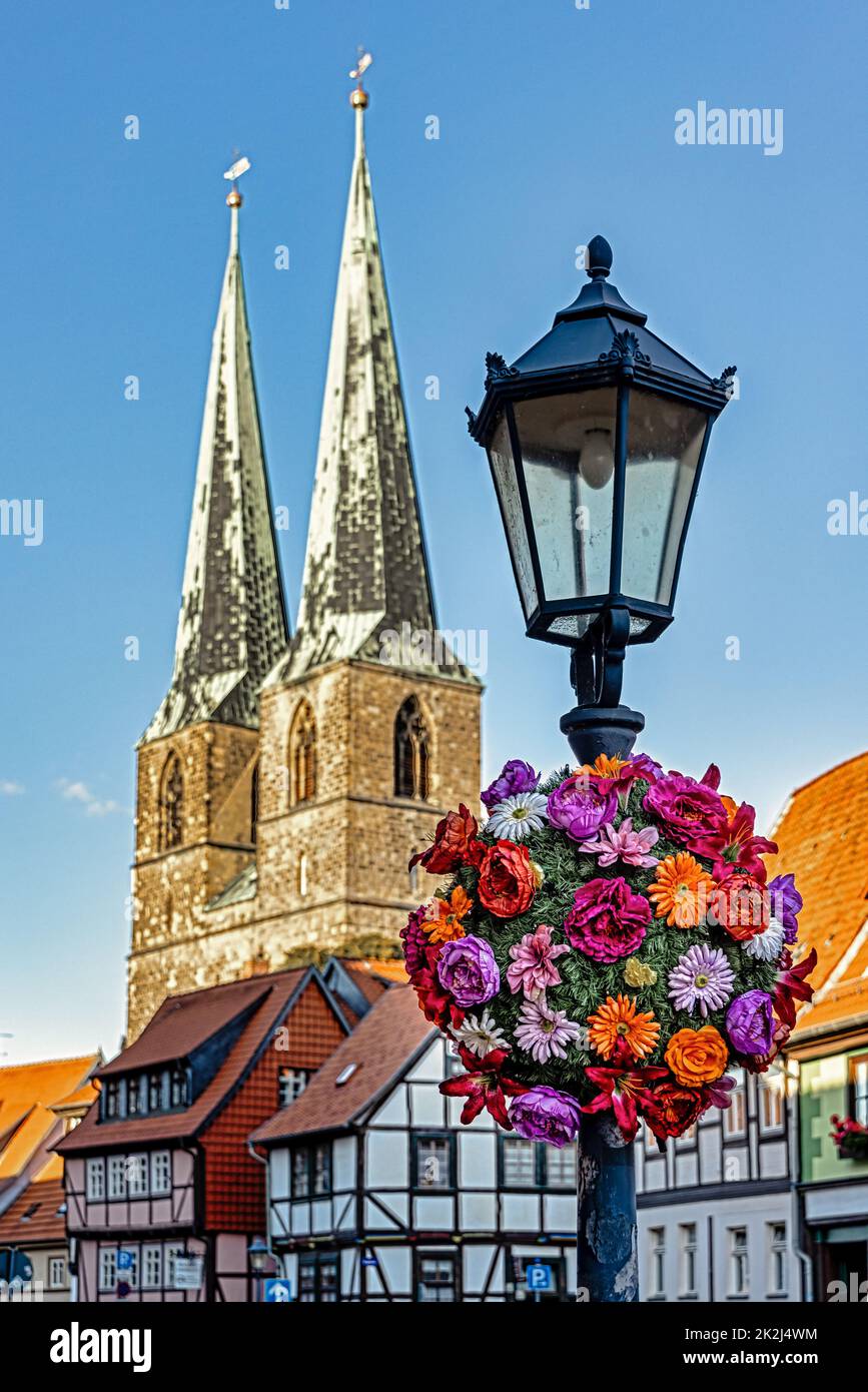 historische Altstadt von Quedlinburg Stock Photo Alamy