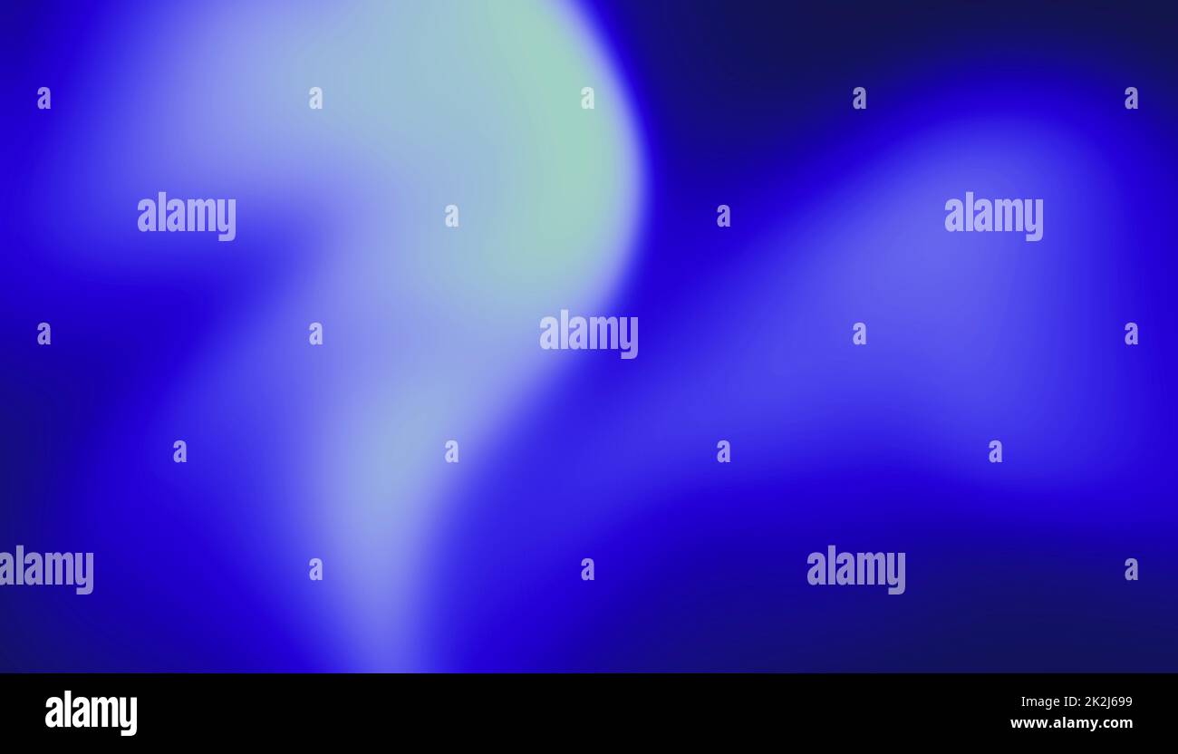 Abstract blue gradient background. Smooth transitions of iridescent colors. Colored and blurred gradient. Stock Photo