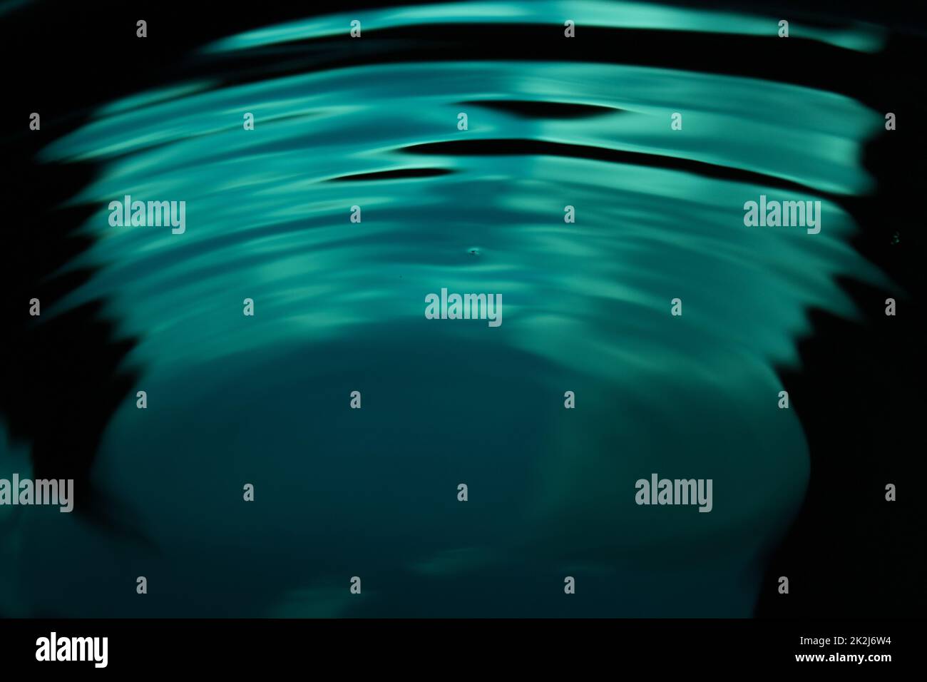 Background abstract circles on the water Stock Photo