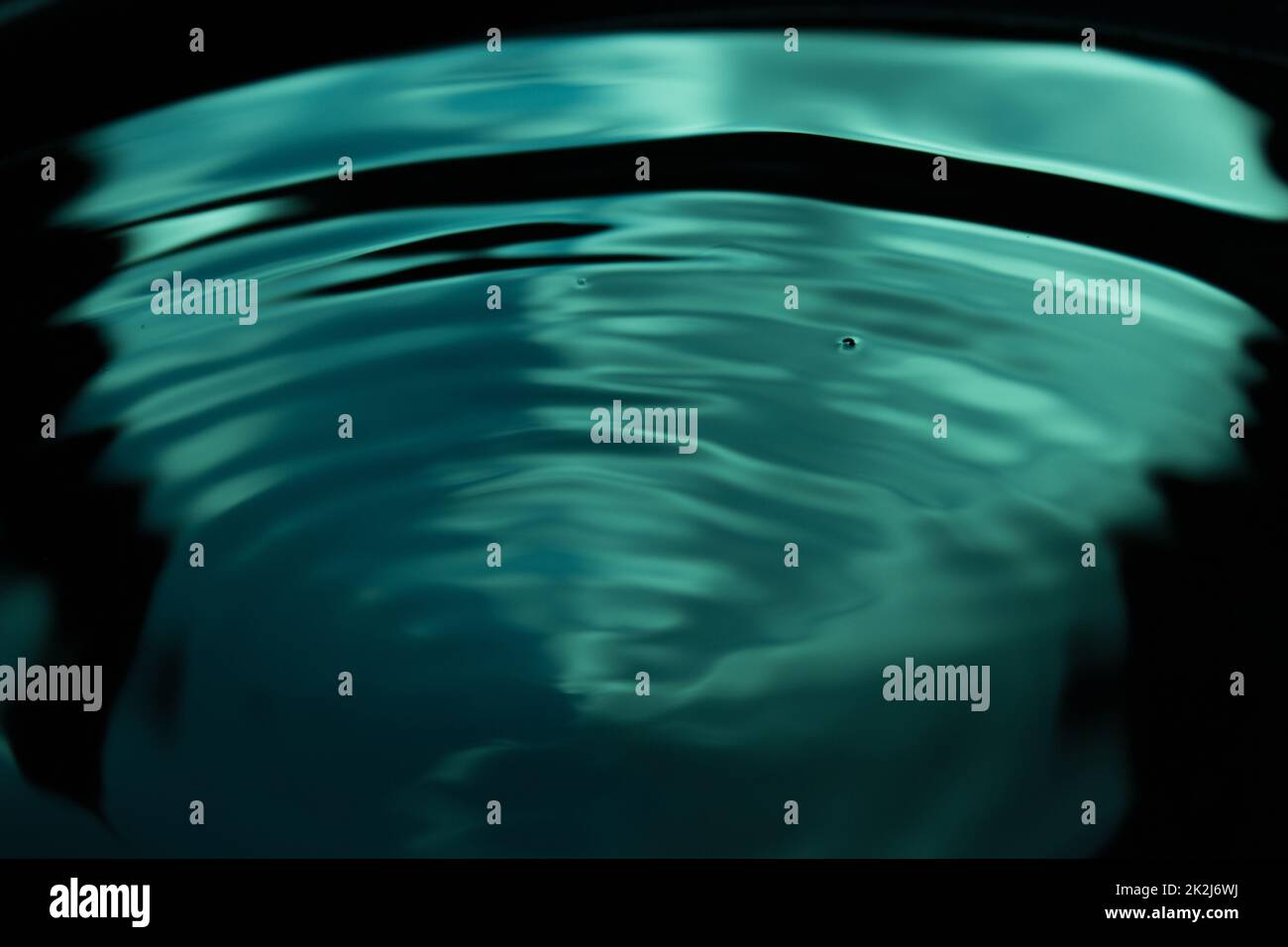 Rings on the surface Stock Photo