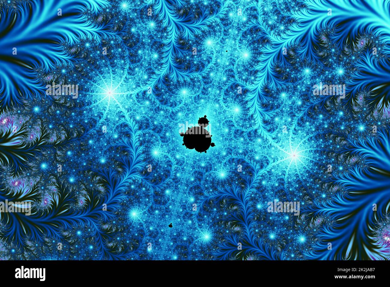 Beautiful zoom into the infinite mathematical mandelbrot set fractal ...