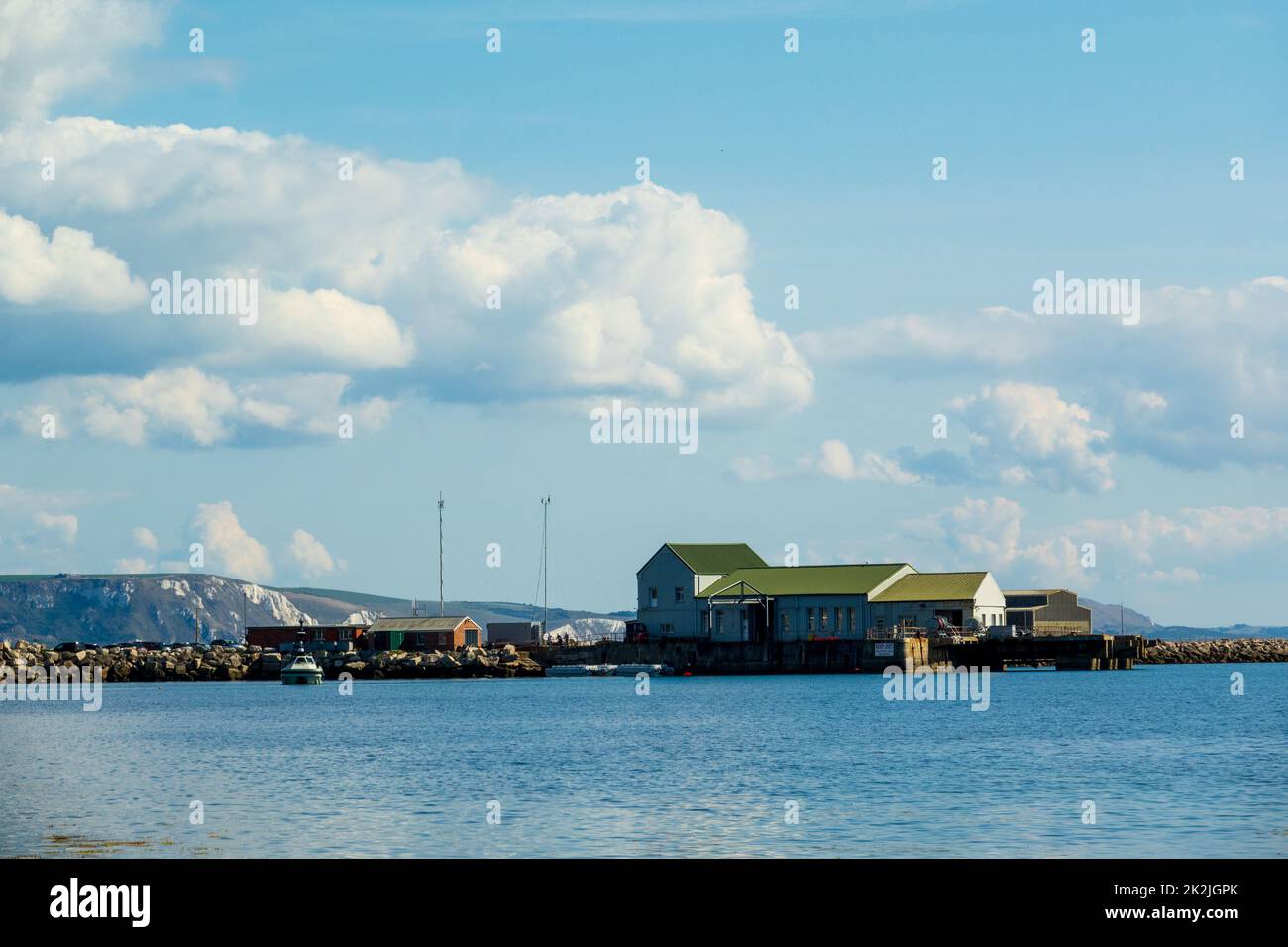 ATLAS ELEKTRONIK, AEUK, Underwater Weapons, Portland harbour Stock Photo