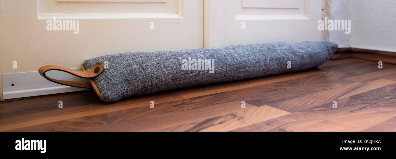 Draft Excluder Under Door Stock Photo Alamy