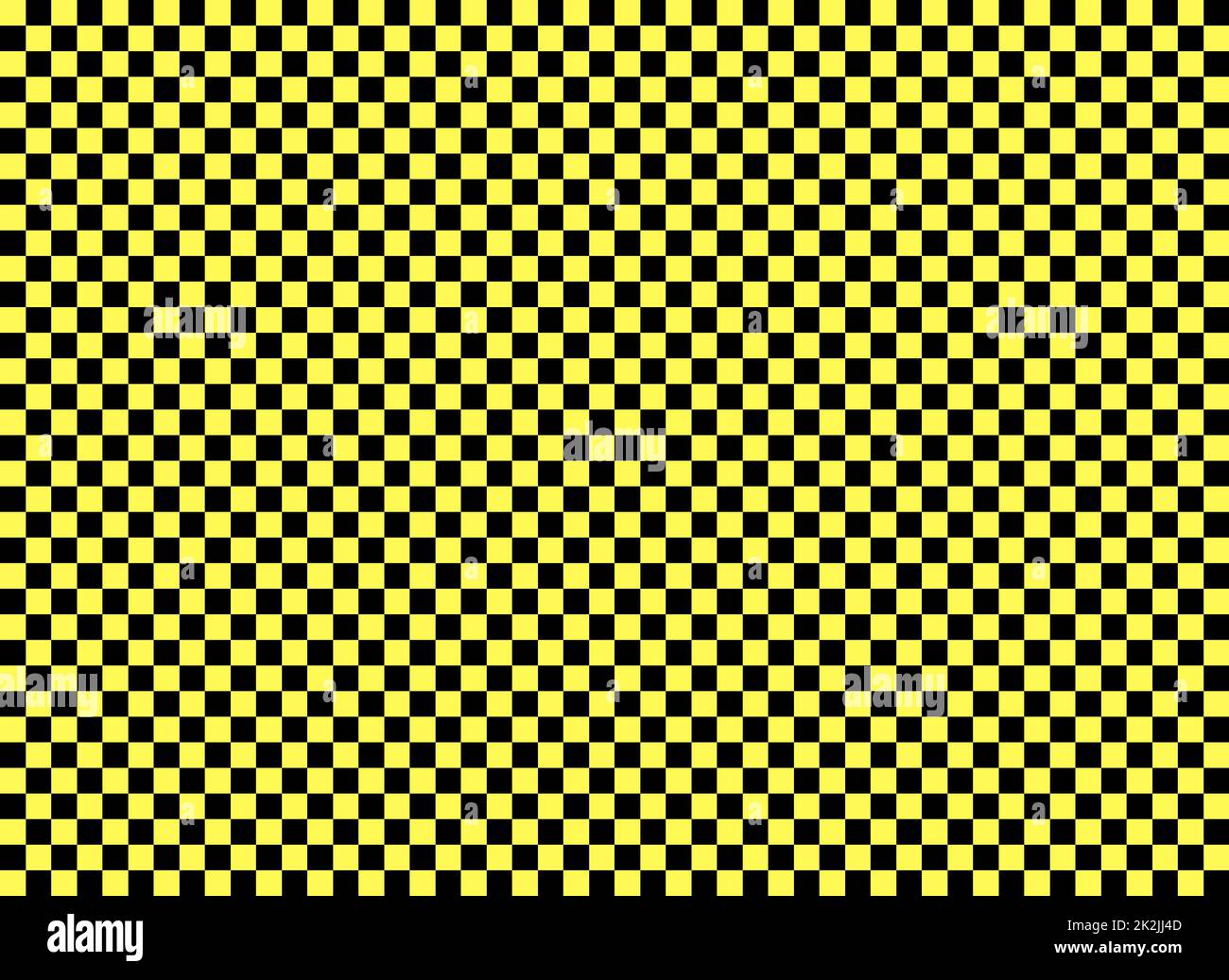 Yellow and black checkered texture Stock Photo