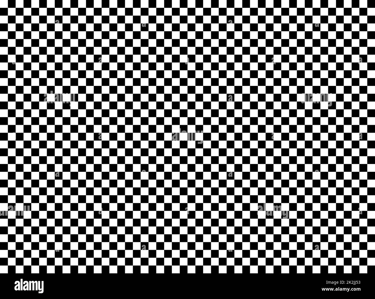 White and black checkered texture Stock Photo