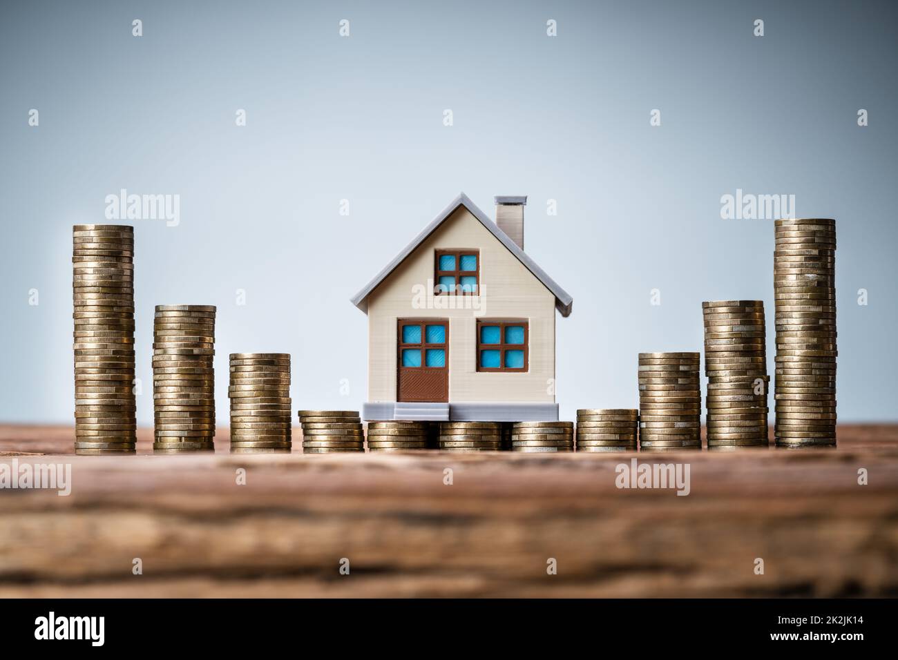 Property Taxes And Real Estate Market Stock Photo Alamy
