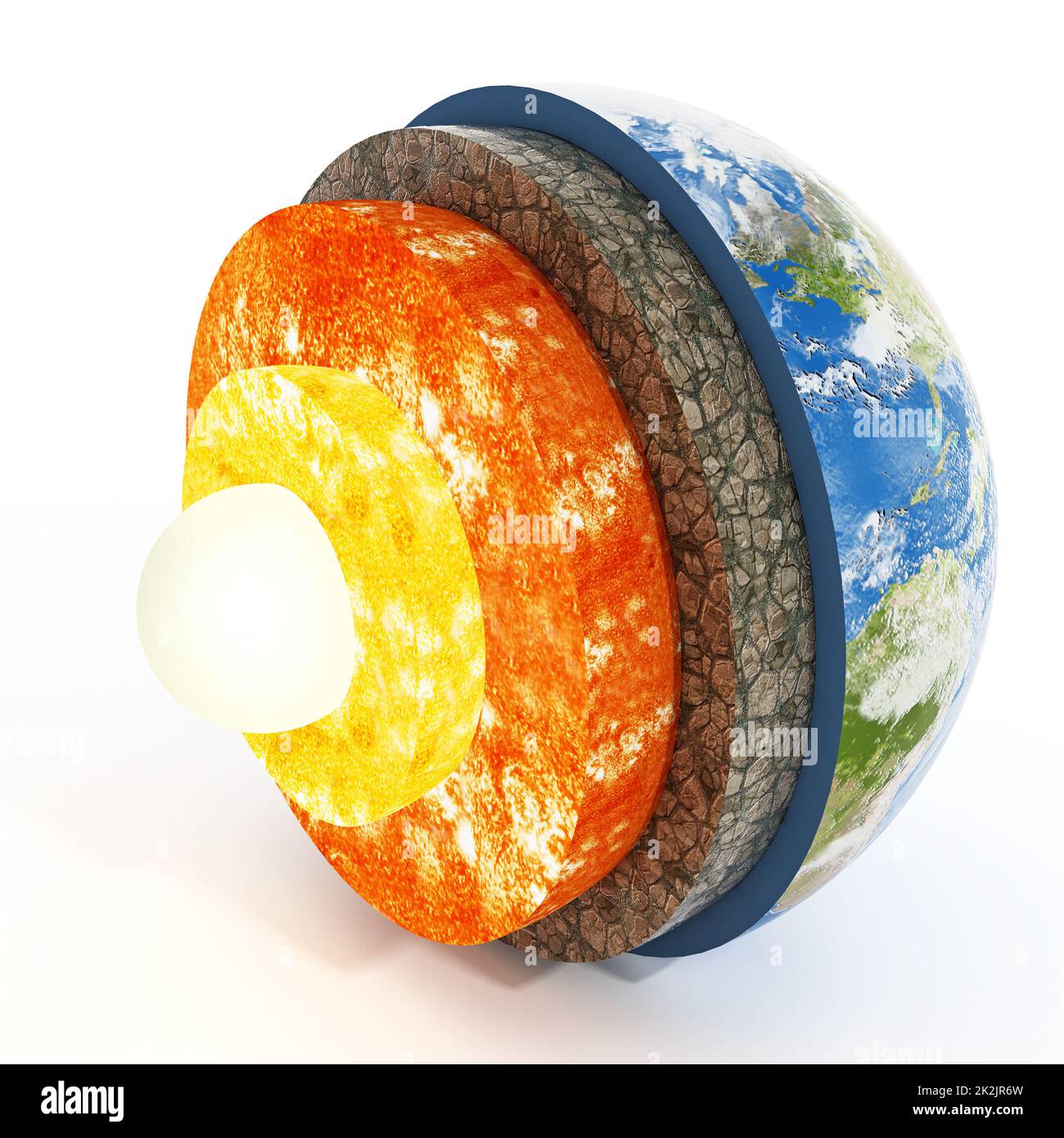 3d Earth Layers Model 3d Earth Layers Model