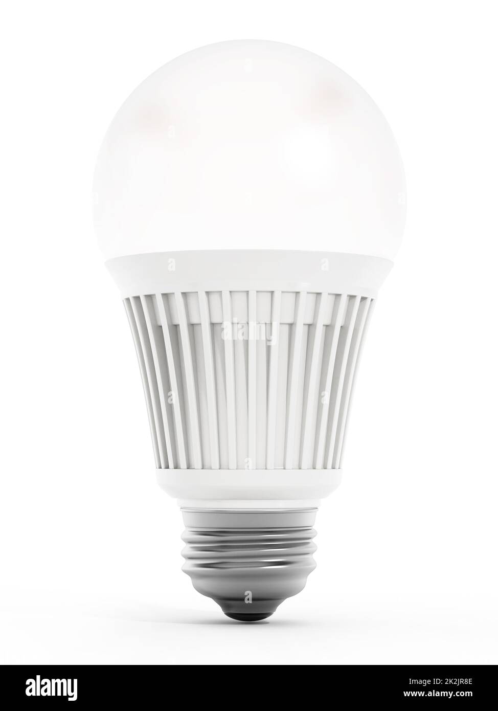 Energy efficient light bulb. 3d illustration Stock Photo