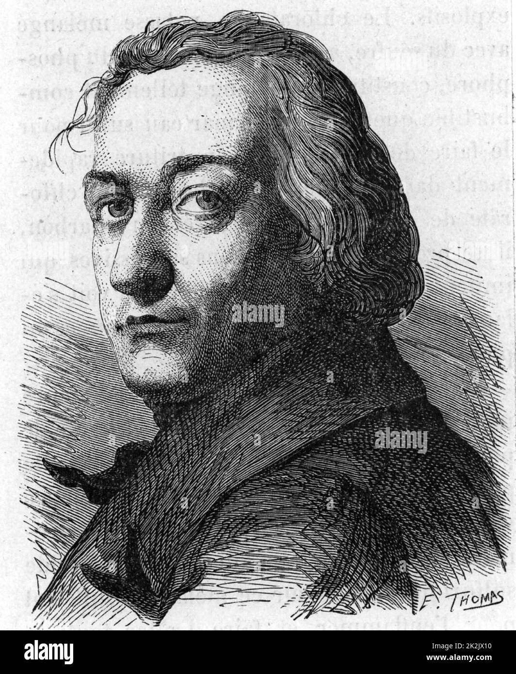 Claude Louis, Comte Berthollet (1748-1822) French chemist who assisted Lavoisier. Worked on dyes and chlorine for bleaching for the textile industry. Engraving from 'Les Merveilles de l'Industrie' by Louis Figuier (Paris, c1870). Stock Photo