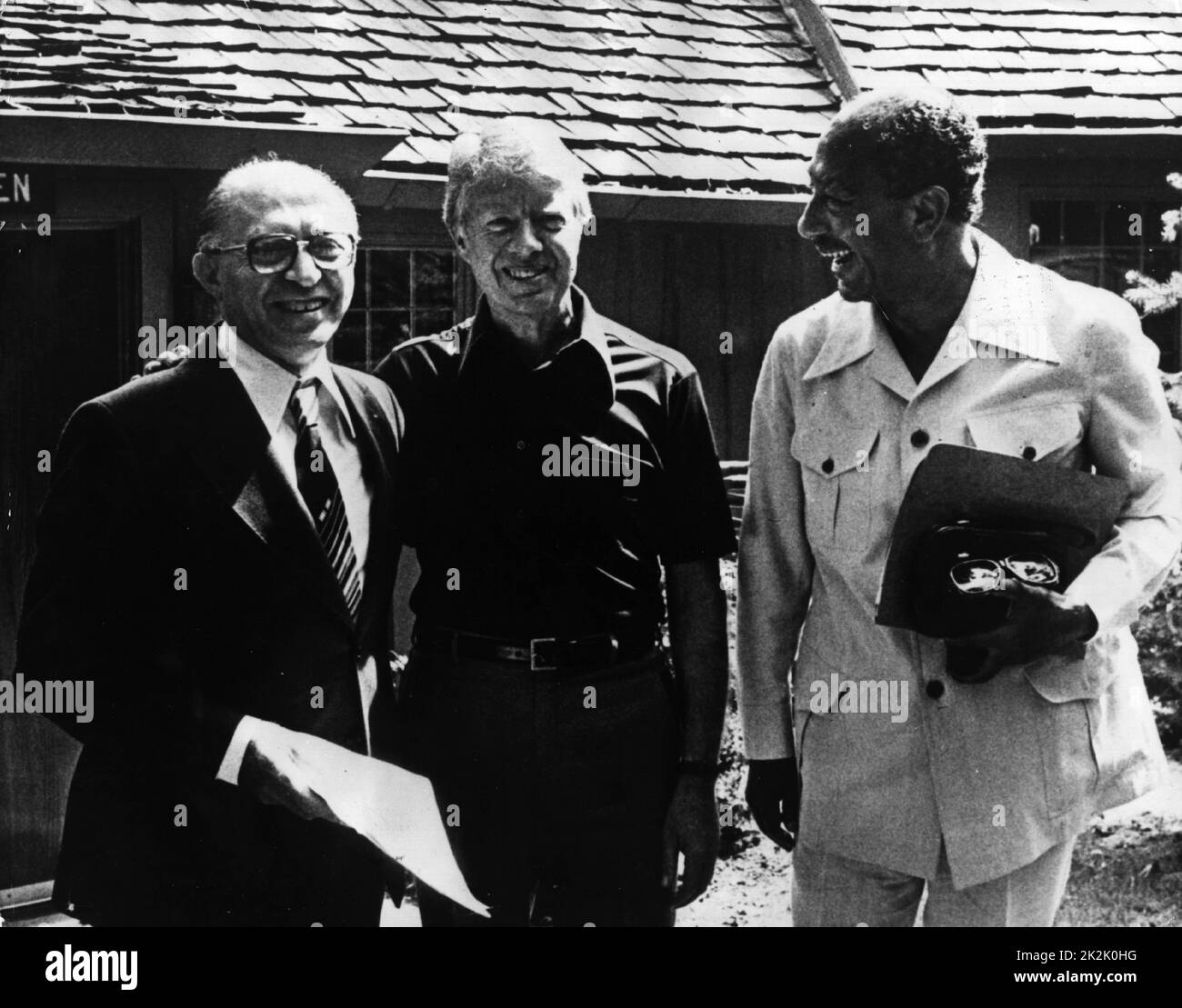 Israeli Prime Minister Menachem Begin, Jimmy Carter, President of the