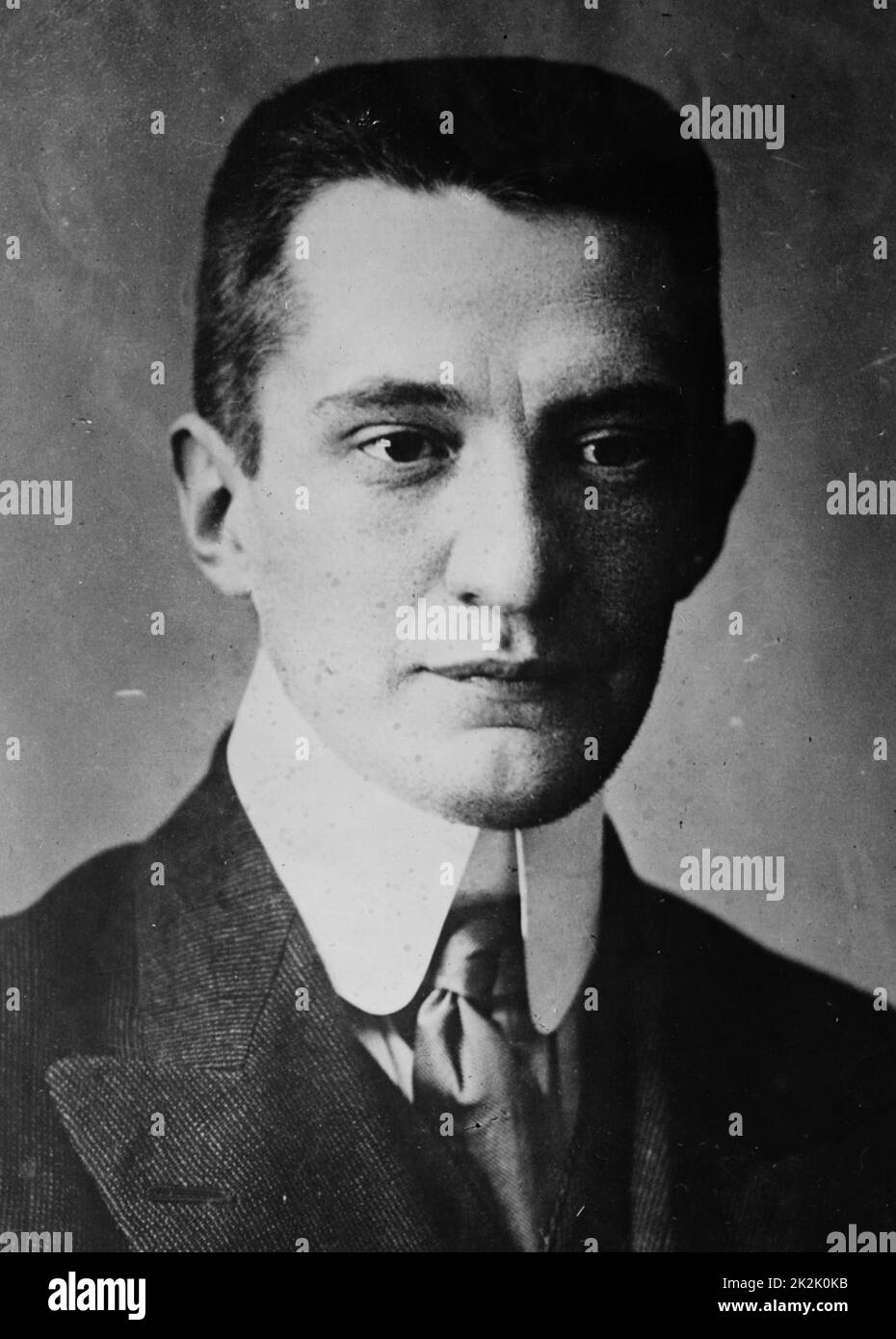 Alexander Kerensky (1881 – 1970)Russian politician. Prime Minister of the Russian Provisional Government until the October Revolution in 1917 Stock Photo
