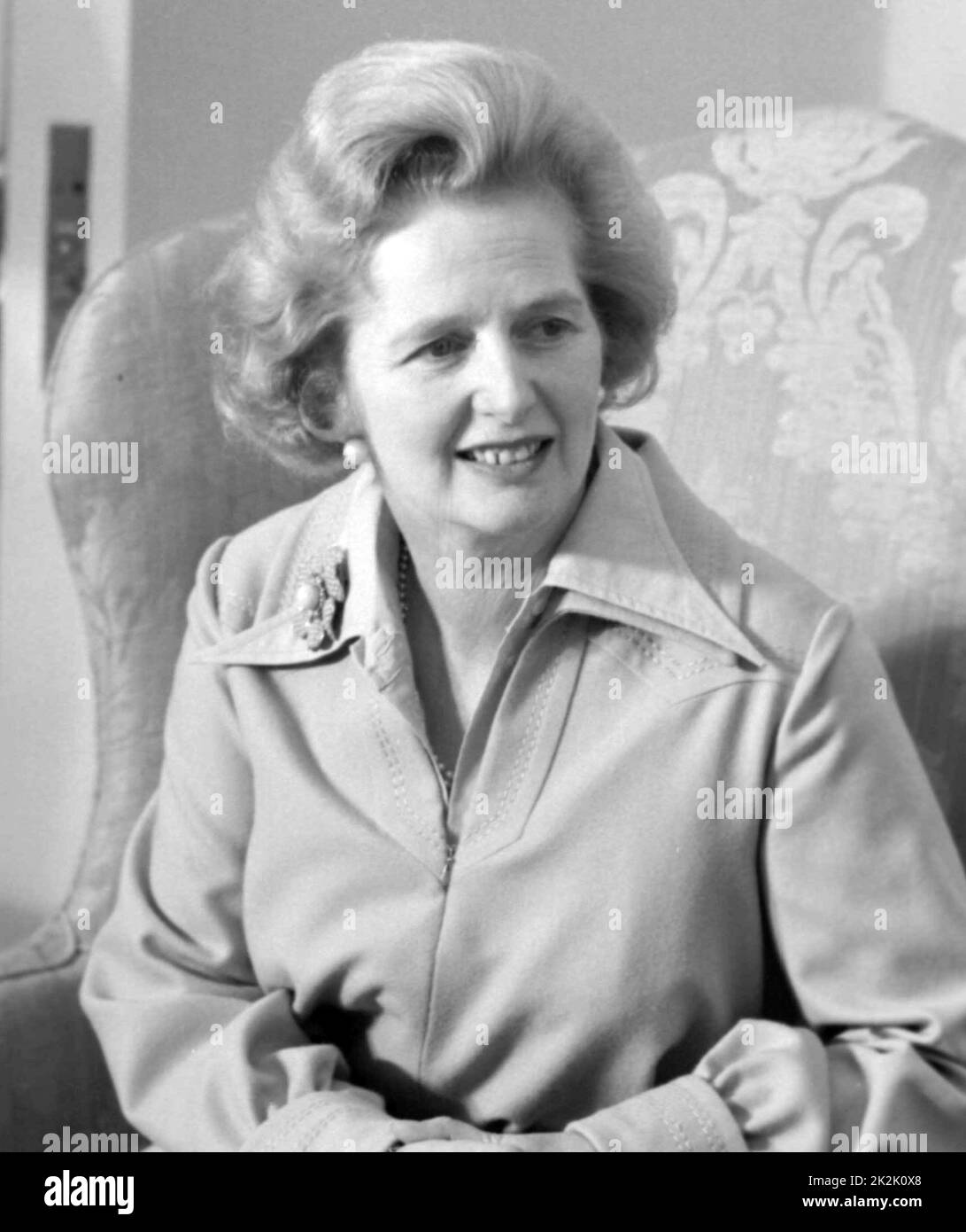 Margaret Thatcher, British Prime Minister 1979-1990 Stock Photo