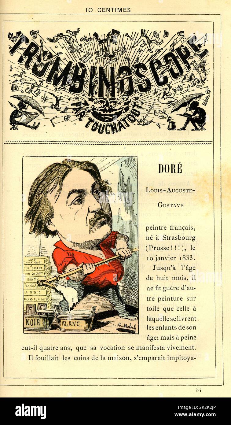 Cidade City Cité — Ilustração de Gustave Doré (1832 - 1883) para o