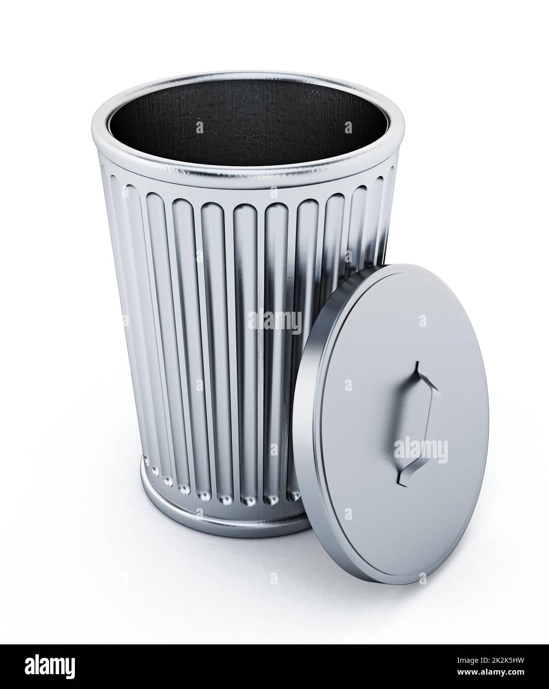 Blue recycling bin Cut Out Stock Images & Pictures Alamy