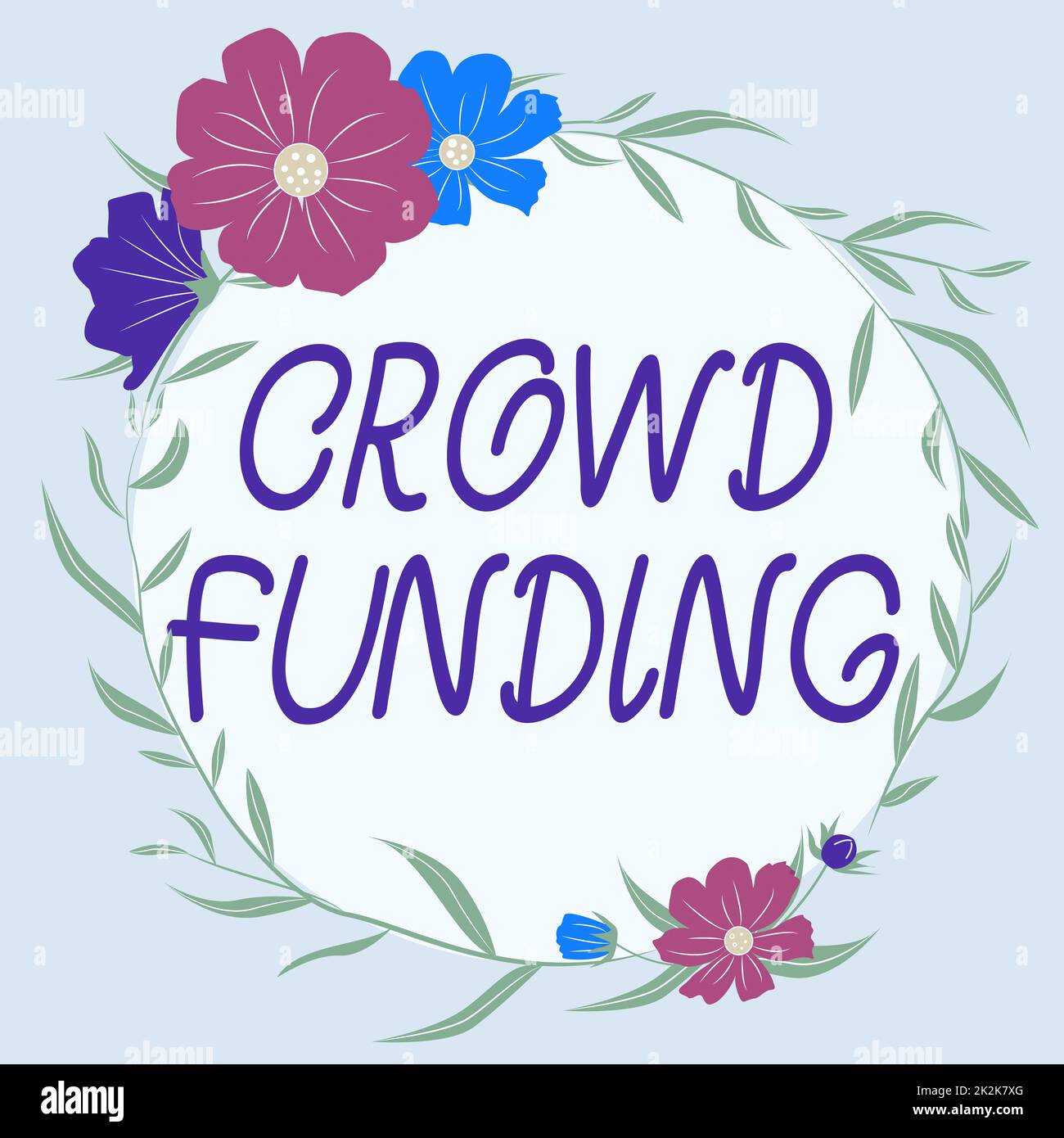 Text caption presenting Crowd Funding. Business overview Fundraising