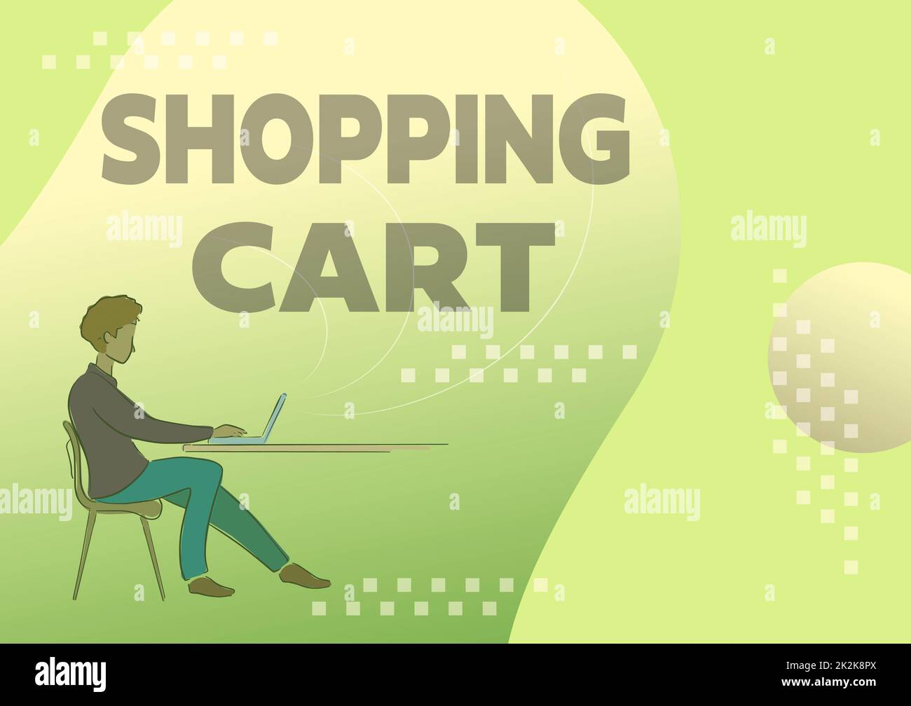 Text sign showing Shopping Cart. Word Written on Case Trolley Carrying