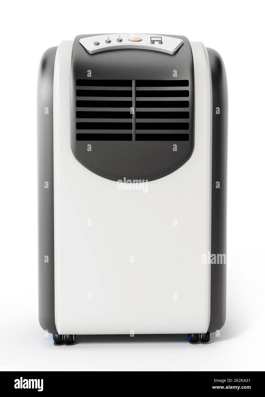 Generic illustration of mobile air conditioner. 3D illustration Stock ...