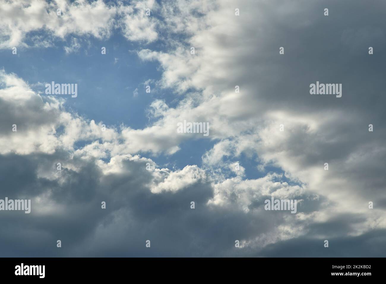 Clouds in the sky Stock Photo