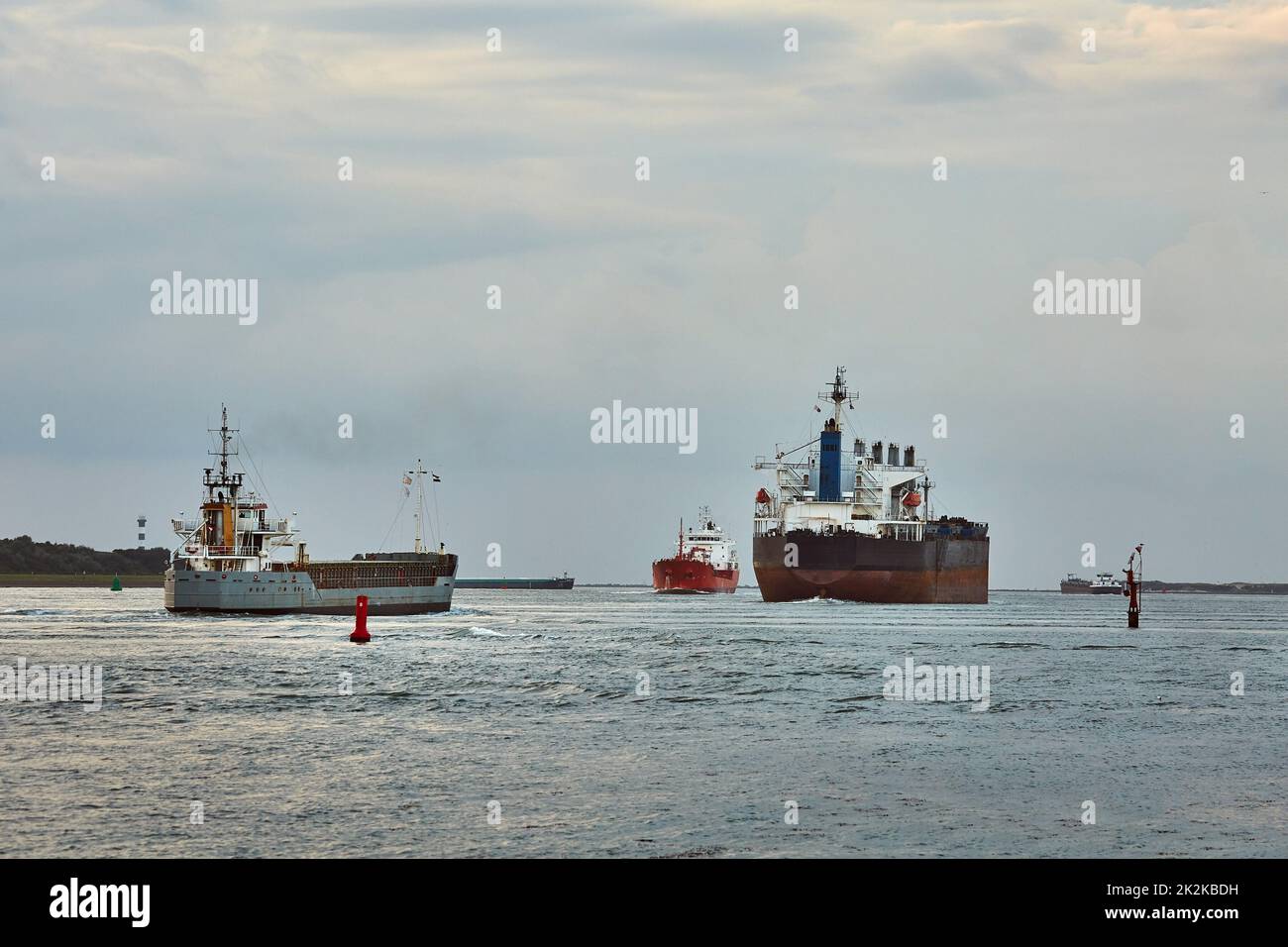 Oil Tanker Ship Stock Photo