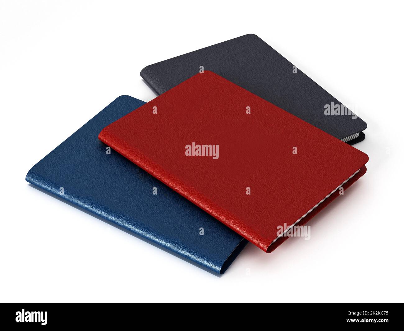 Passports isolated on white background. 3D illustration Stock Photo Alamy