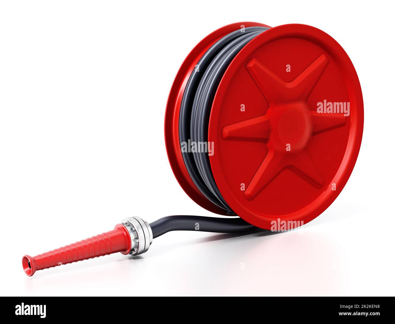 Fire hose reel hi-res stock photography and images - Alamy