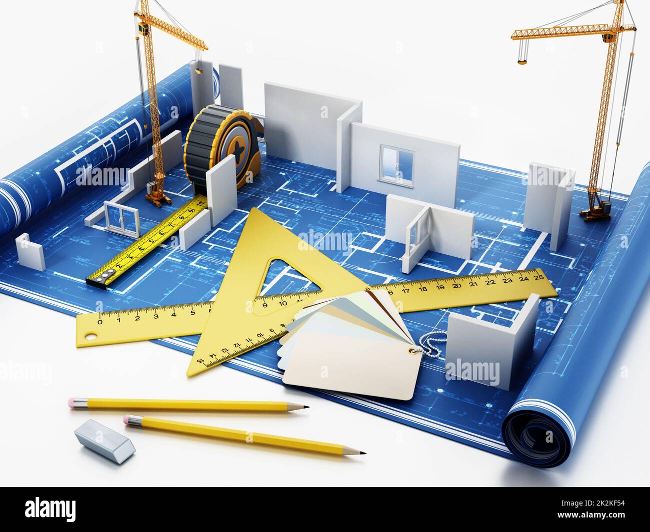 Construction project hi-res stock photography and images - Alamy