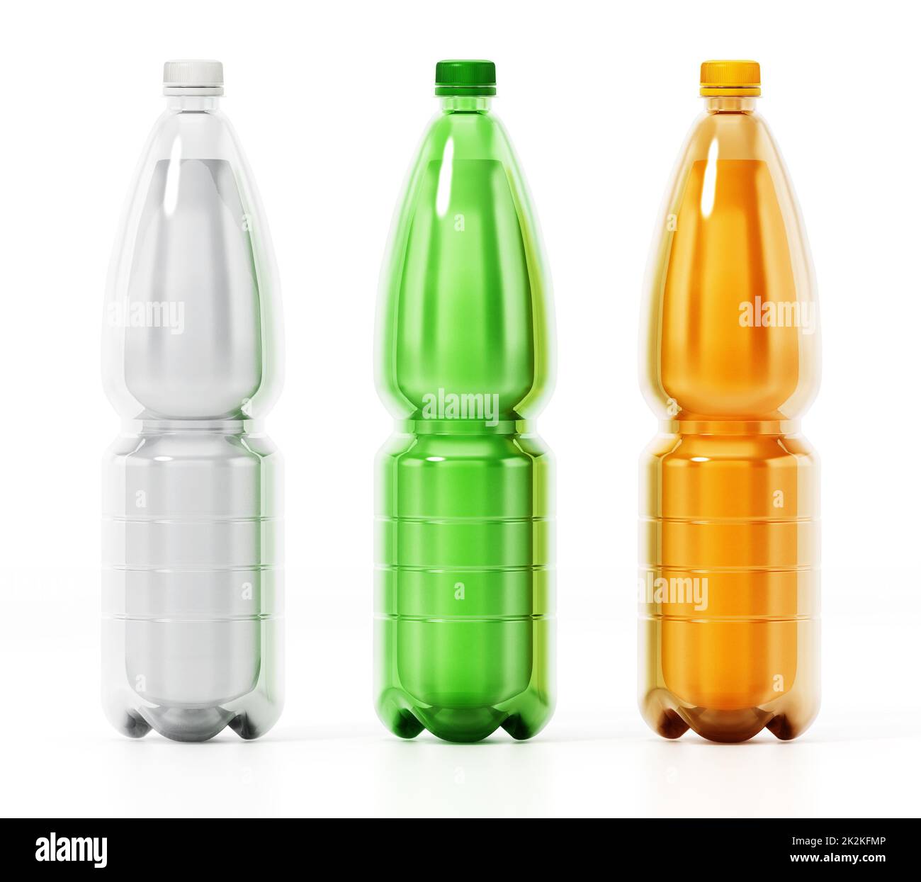 Nonalcoholic beverage bottles isolated on white background. 3D illustration Stock Photo Alamy