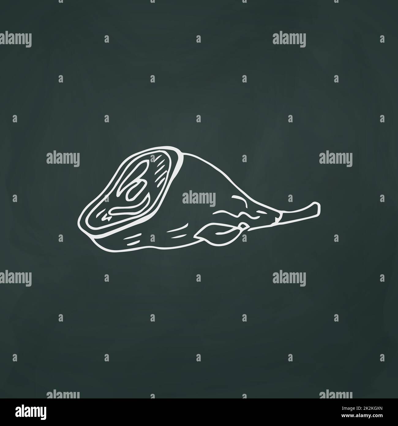 Piece of beef thin white lines on a textural dark background - Vector ...
