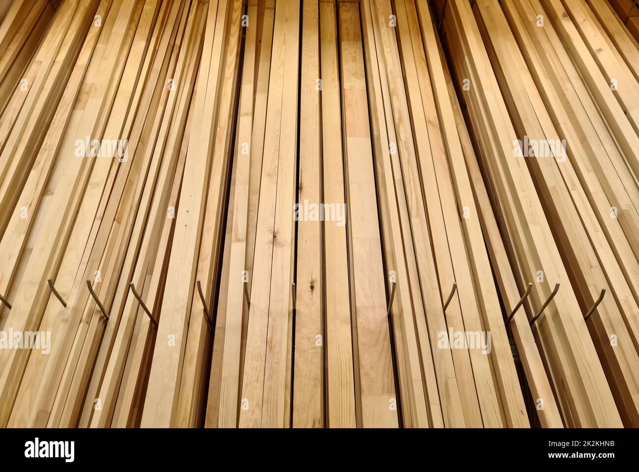 A stack of wooden boards for handicraft construction Stock Photo Alamy