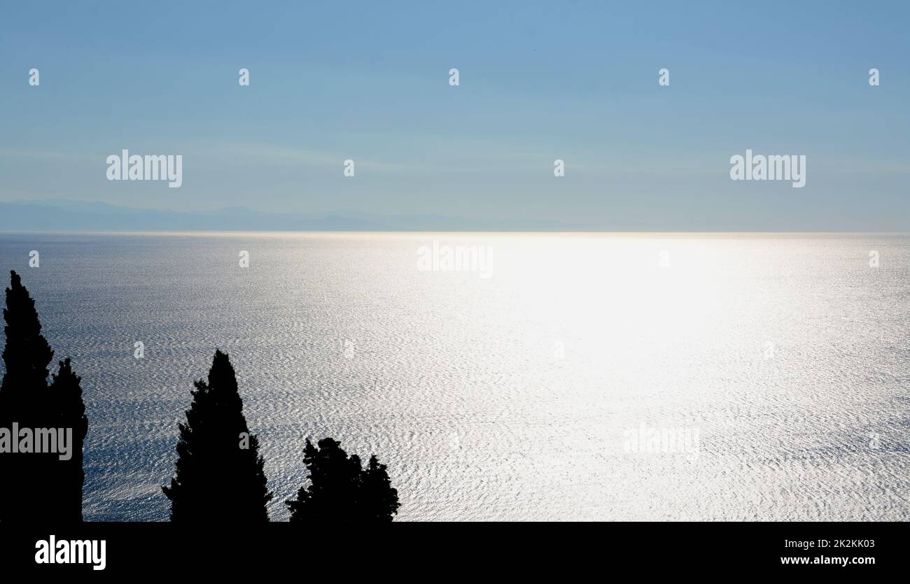 Wave light silhouettes hi-res stock photography and images - Alamy