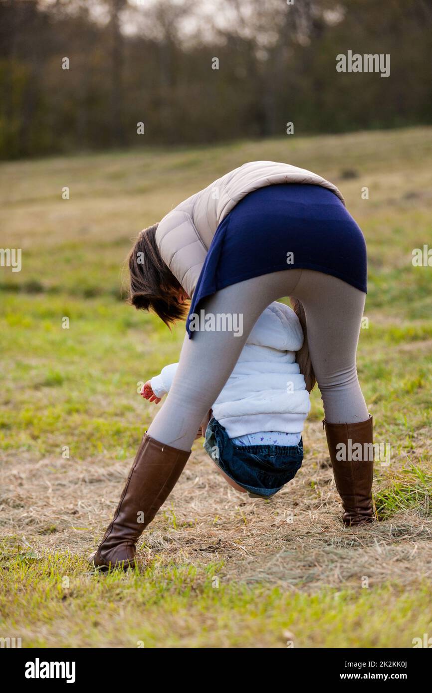 Daughter peeing 