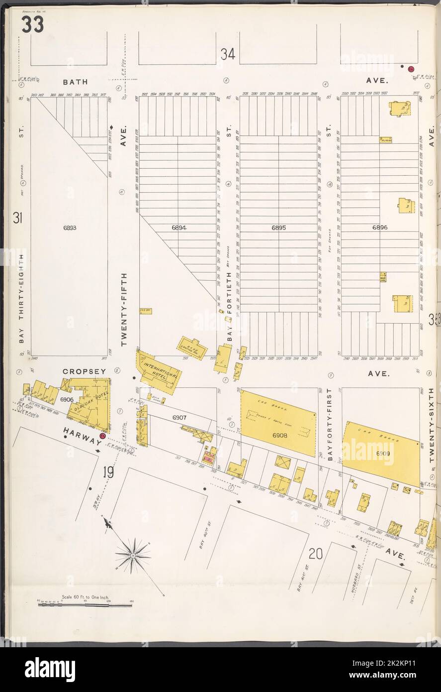 Map of bath new york hires stock photography and images Alamy