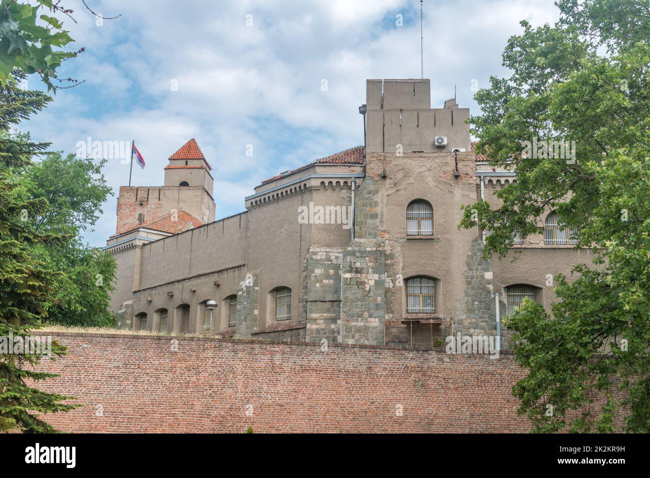 Belgrade, Serbia - June 7, 2022: Military museum, war museum with ancient and modern items. Stock Photo