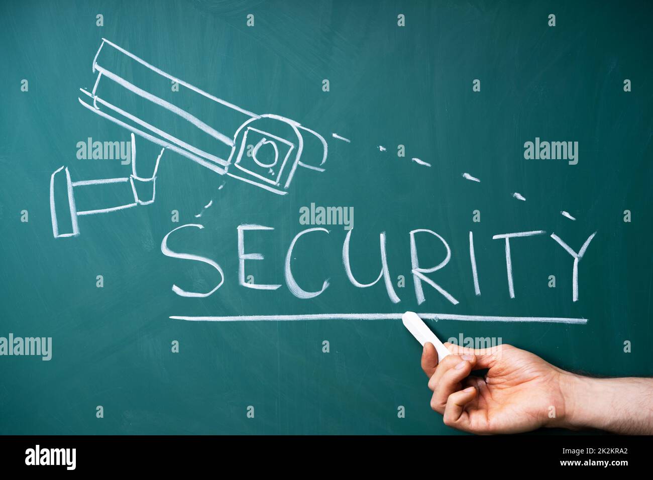 School Surveillance System Stock Photo Alamy