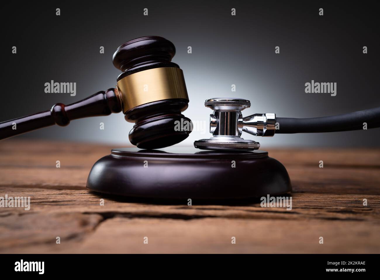 Medical Malpractice And Power Of Attorney Stock Photo