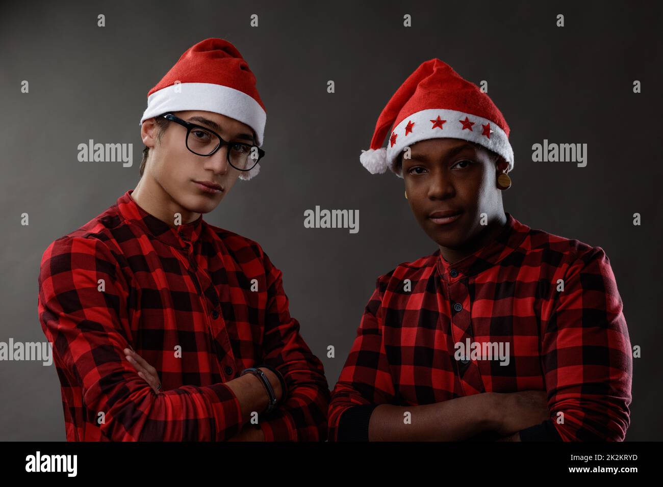 Two men wearing hats standing hi-res stock photography and images - Alamy