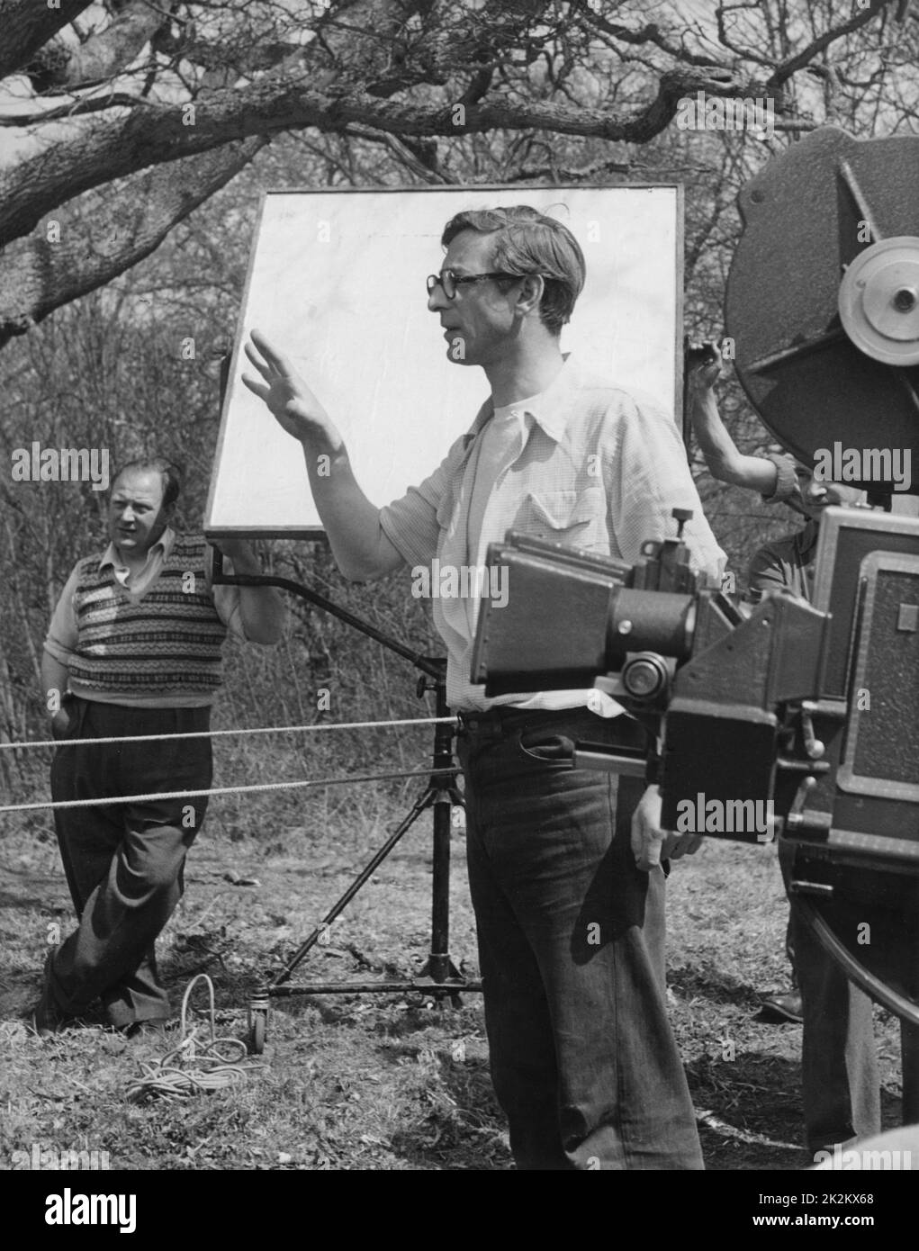 Director John Boulting on the filming of The Magic Box USA 1951 The