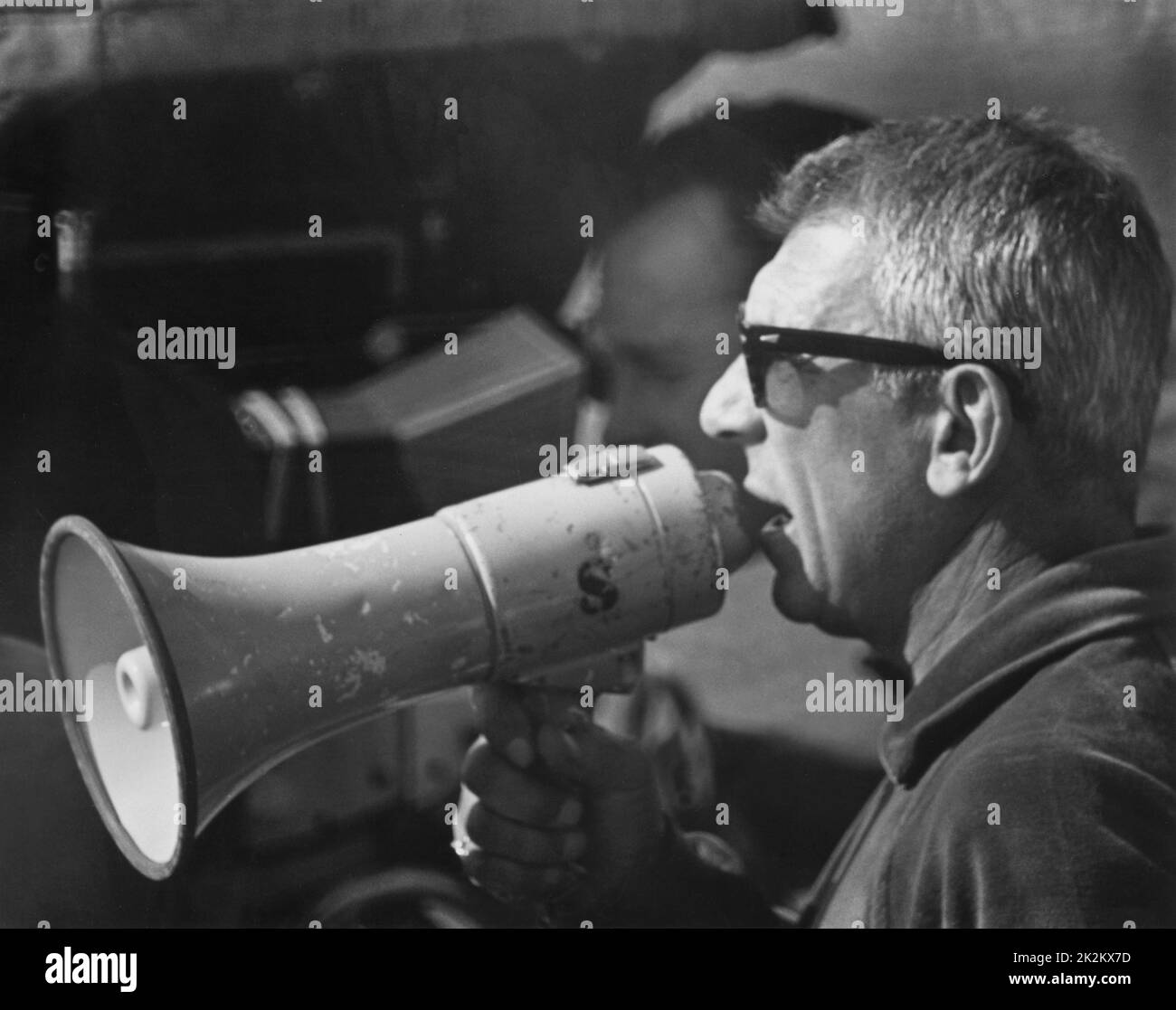 Director Richard Brooks on the set of: In Cold Blood USA, 1967 Stock