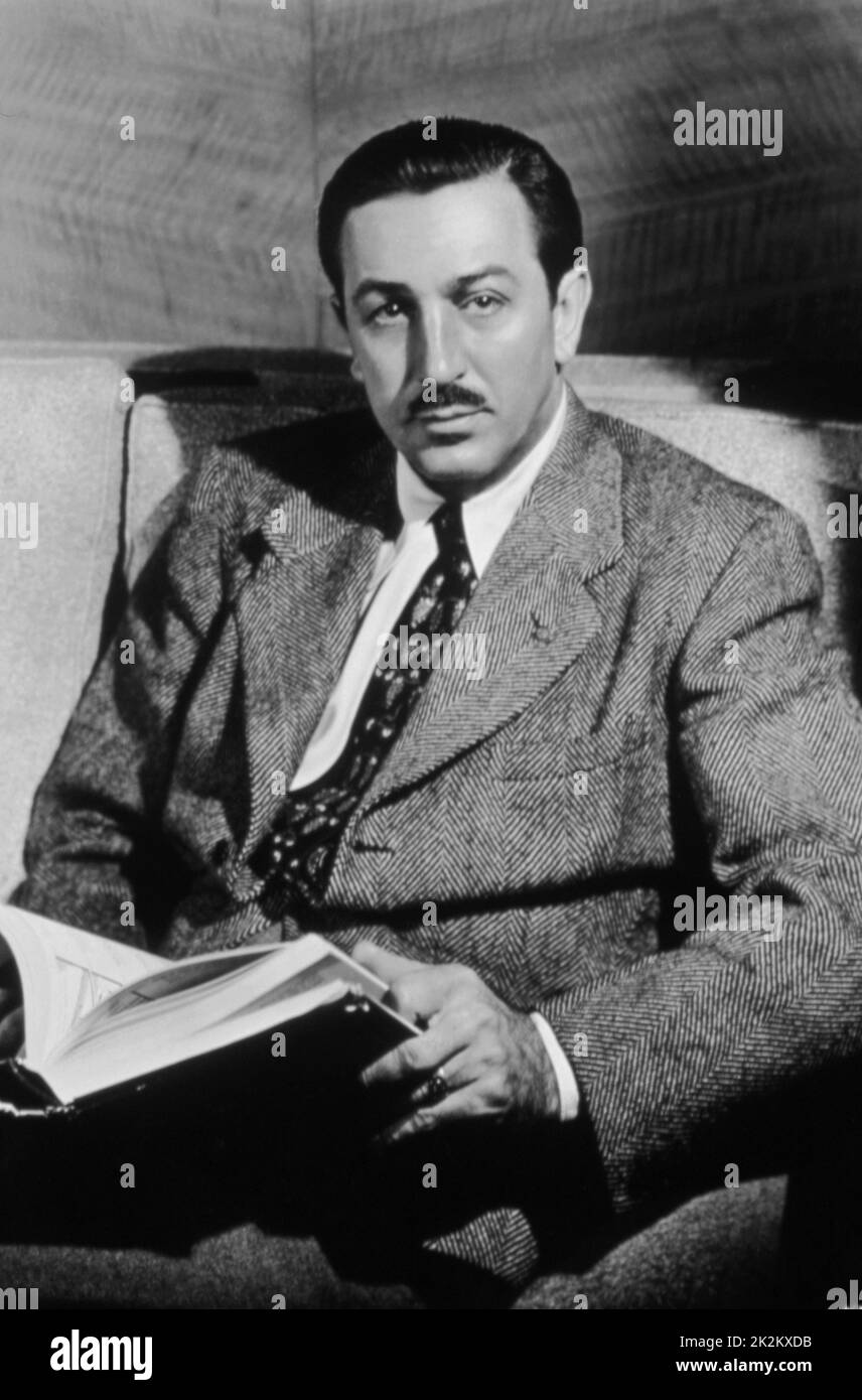 American animator and producer Walt Disney Ca 1946 Stock Photo