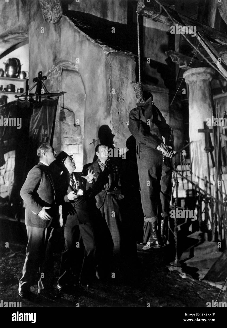 Murders in the Rue Morgue Year : 1932 USA Director : Robert Florey Robert Florey On the set Stock Photo