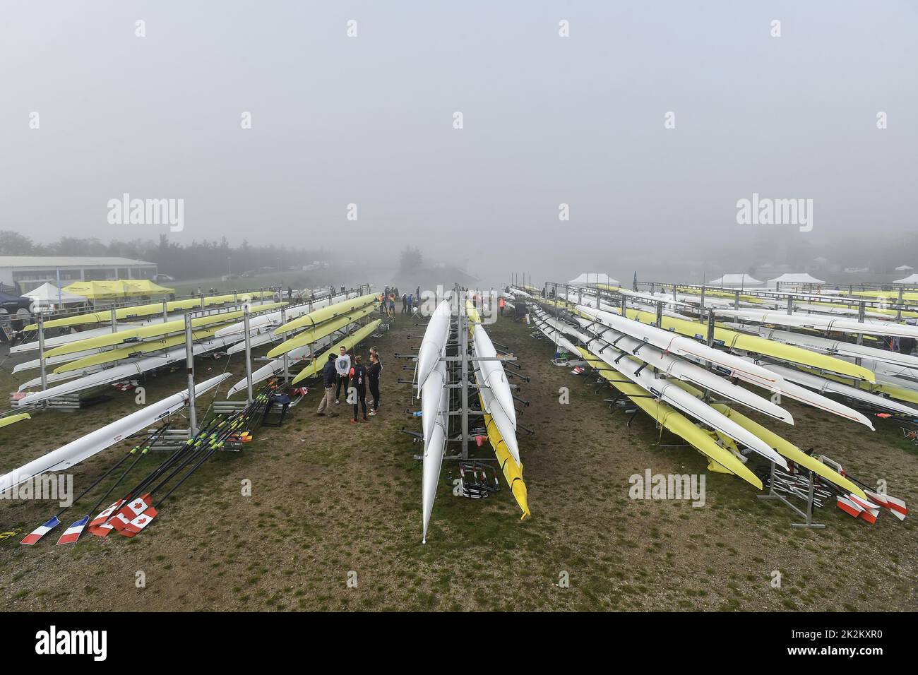 Racice, Czech Republic. 23rd Sep, 2022. 2022 World Rowing Championships at the Labe Arena Racice on September 23, 2022 in Racice, Czech Republic. Credit: Vit Cerny/CTK Photo/Alamy Live News Stock Photo