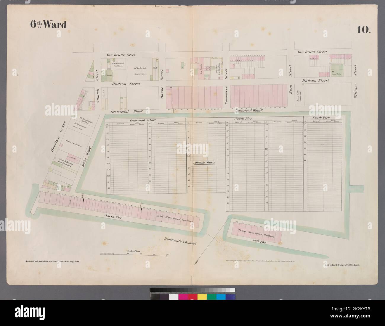 Cartographic, Maps. 1855. Lionel Pincus and Princess Firyal Map